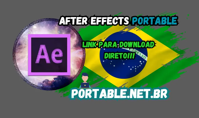 Adobe After Effects Portable Download Grátis Português PT-BR 2024 1 after effects portable