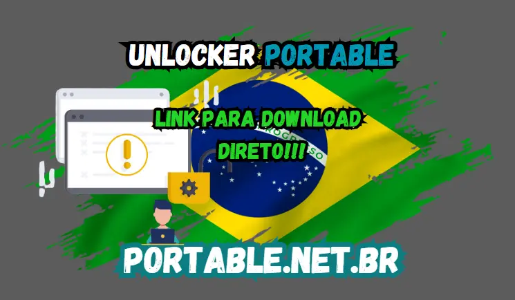 Unlocker Portable 1.9.2 Download Para PC Grátis Português PT-BR 2024 1 iobit unlocker portable download