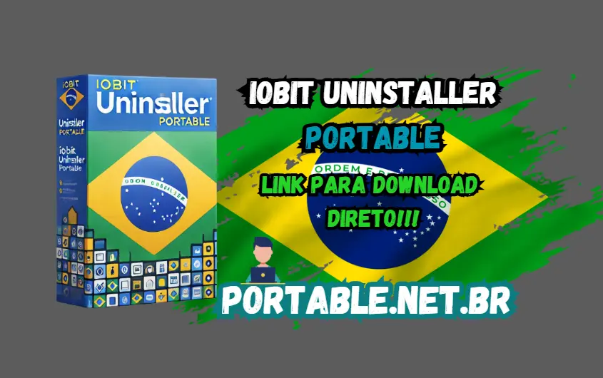 IObit Uninstaller Portable Download Grátis Português PT-BR 2026 1 IObit Uninstaller Pro Portable