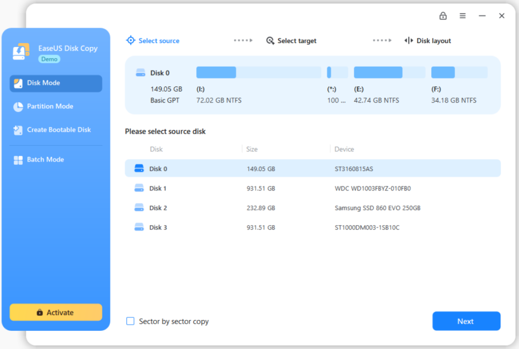 EaseUS Disk Copy Potatil Full 6.4.0 Download Grátis PT-BR 2025 2 EaseUS Disk Copy Potatil Full