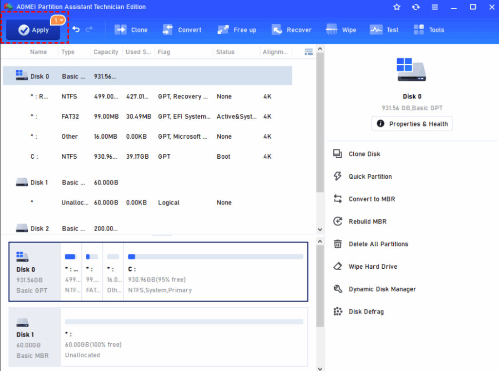 AOMEI Partition Assistant Portable Download Para Windows PT-BR 2025 2 aomei partition assistant portable