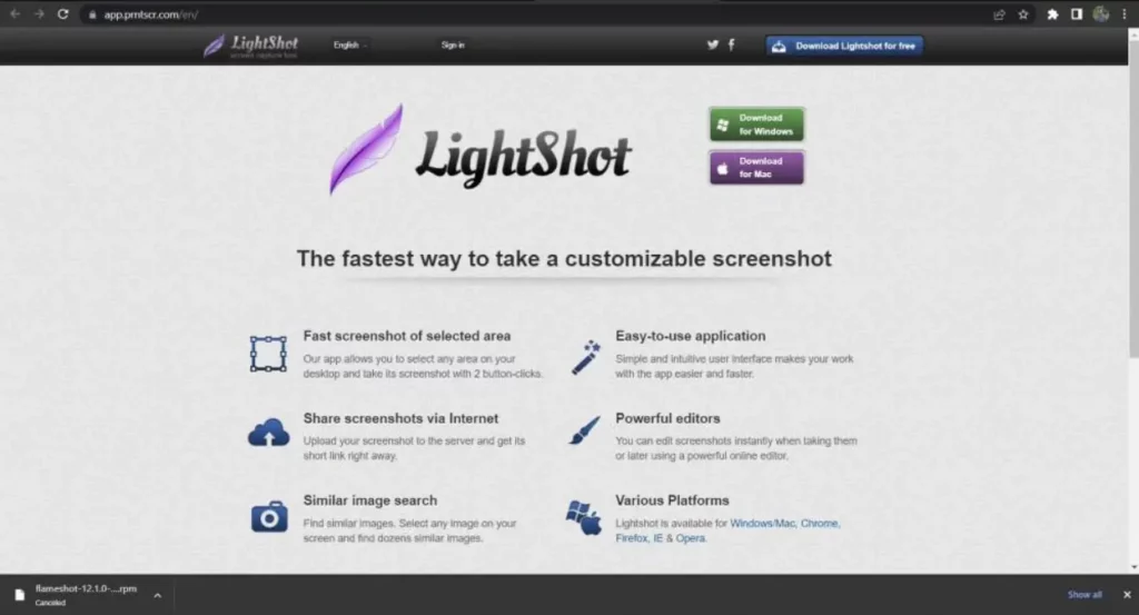 Lightshot Portable Download Grátis para Windows PT-BR 2026 2 lightshot portable