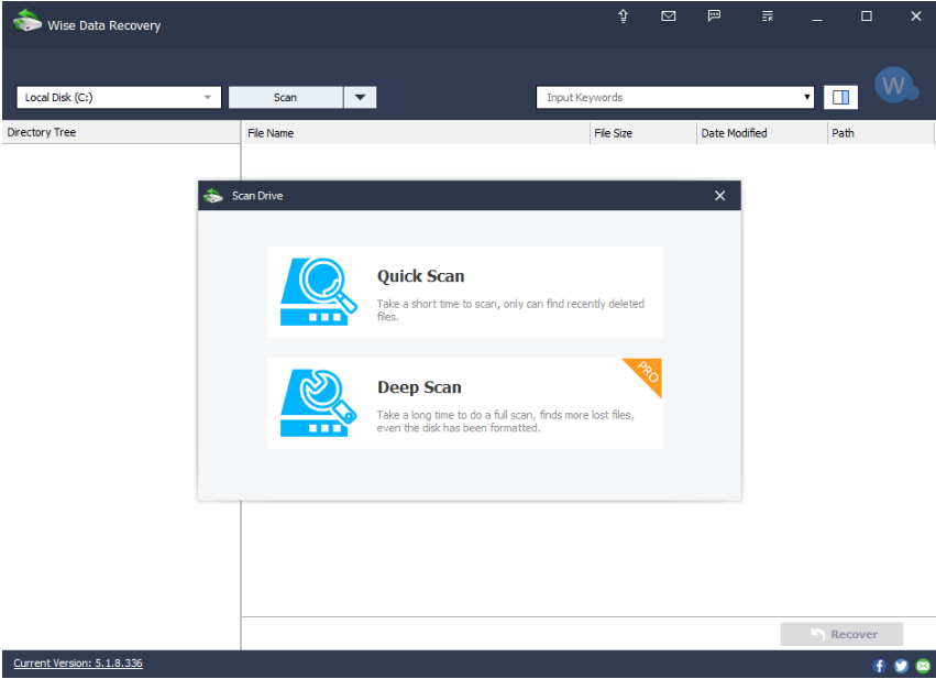 Wise Data Recovery portable
