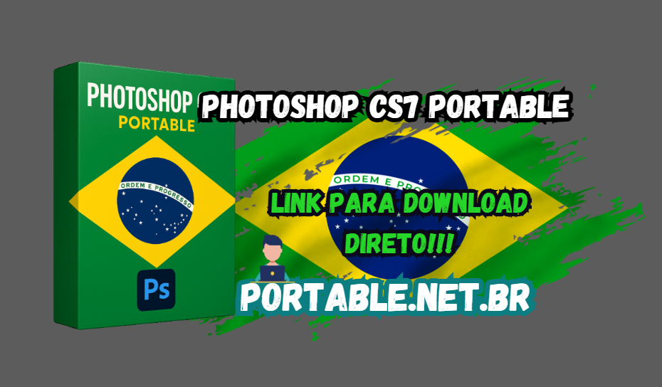 Adobe Photoshop CS7 Portable Download Grátis PT-BR 2026 1 photoshop portable