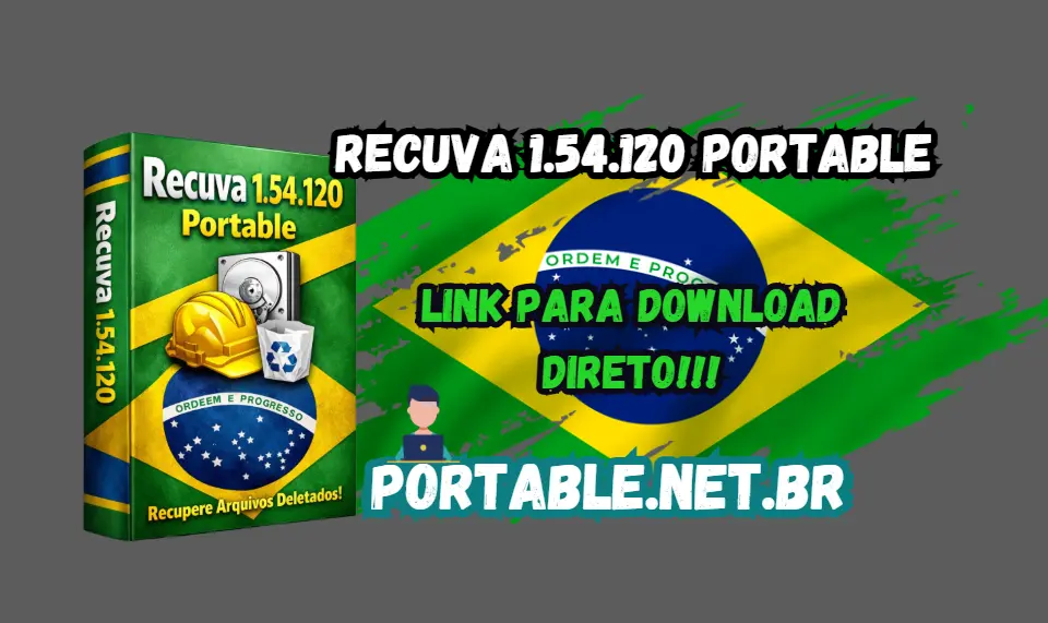 Recuva 1.54.120 Portable Download Grátis para Windows PT-BR 1 Recuva 1.54.120 Portable