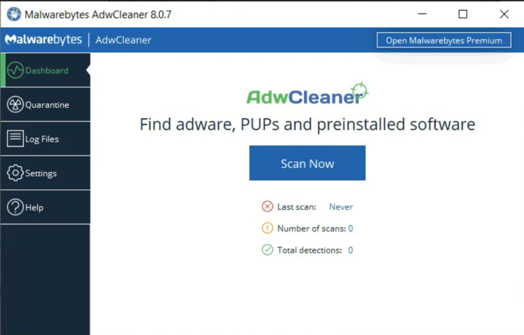 AdwCleaner Portable Download para Windows PT-BR 2026 2 adwcleaner portable