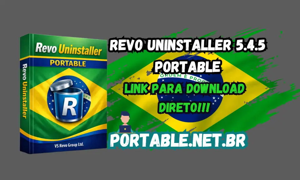 Revo Uninstaller 5.4.5 Portable Download Grátis Português PT-BR 1 revo uninstaller portable