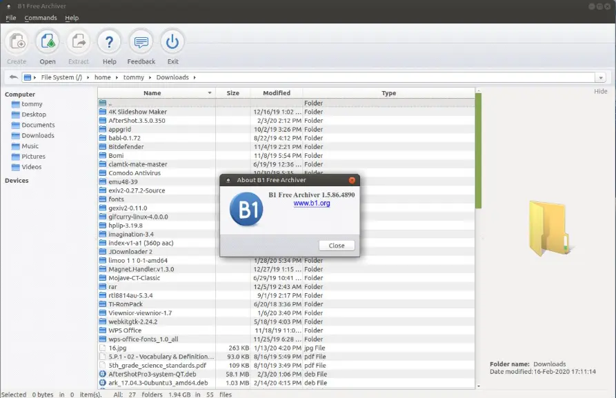 B1 Unpacker download Portable