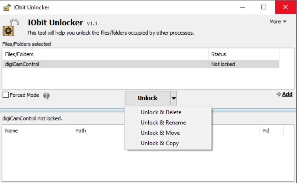 IObit Unlocker Portable