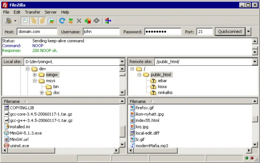 filezilla client portable 3.69.7