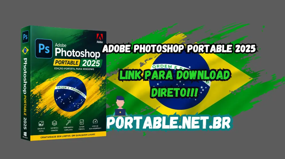 Adobe Photoshop Portable 2025 Download Grátis PT-BR 1 portable photoshop