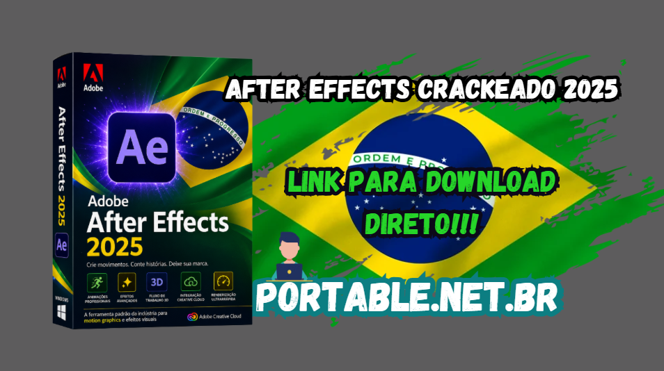 Adobe After Effects Crackeado 2025 Download Grátis Português PT-BR 1 After Effects 2025
