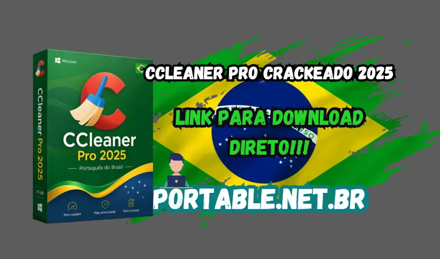 CCleaner Pro Crackeado 2025 Download Grátis Português PT-BR 1 CCleaner Pro Crack