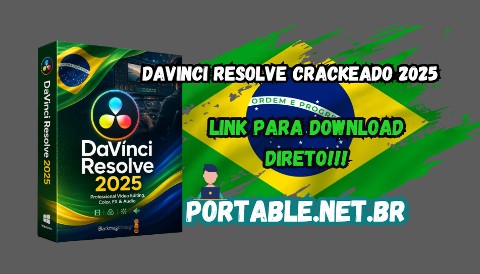DaVinci Resolve Crackeado 2025 Download Grátis Português PT-BR 1 DaVinci Resolve 2025 Crackeado